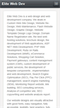 Mobile Screenshot of elitewebdev.com