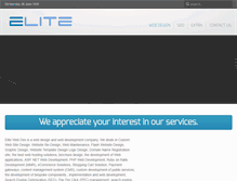 Tablet Screenshot of elitewebdev.com